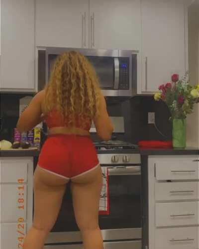 She just hit different