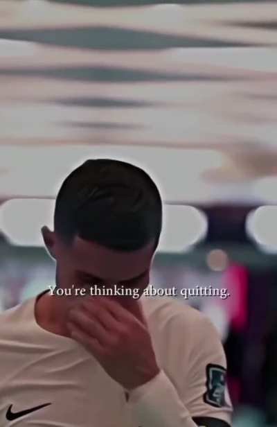 Urge to quit! If you're feeling like quitting, you need to hear this.