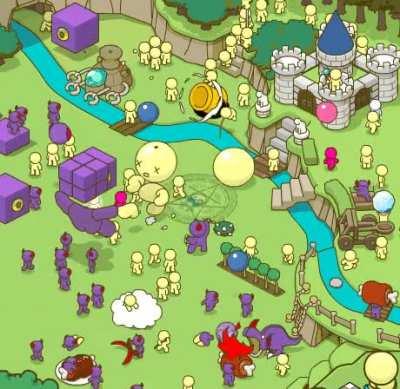 Perfectly balanced perpetual battle animation [unknown source]