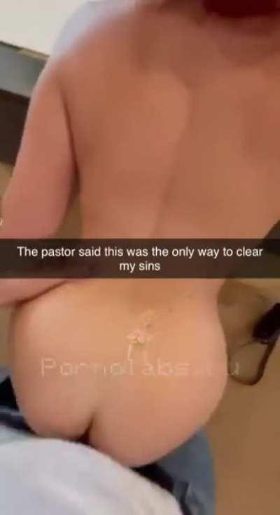 Fucked inside a church