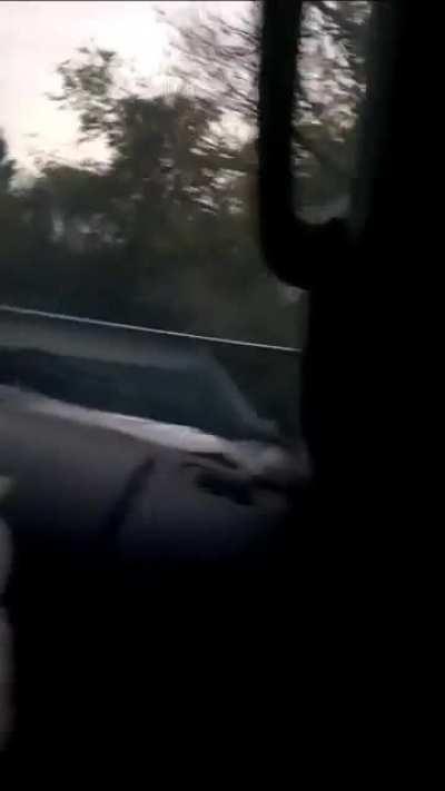 filming a car thats driving erratically