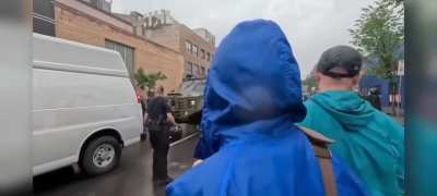 Minnesota citizens trash city in an atenp to stop ATF agents from leaving, after yelling at them to leave