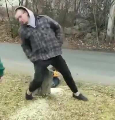 An attack without weapons! 2020 with us! Art of simulating aggression by assaulting who you know.