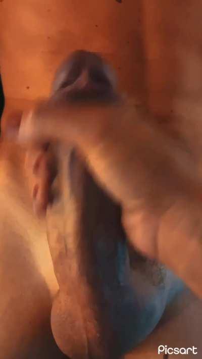 Fingering his ass before finishing him always makes him cum harder