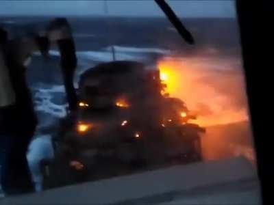 This looks terrifying apocalyptic alike