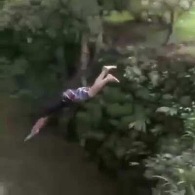 HMB while I jump into this lake