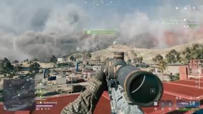 You can counter sniper shot with your bullet