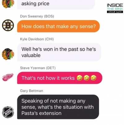 Chris Drury’s Phone before the Trade Deadline