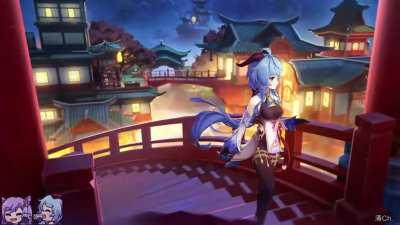 I just found a song performed by Ganyu's JP VA: Reina Ueda