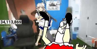 Flan does a flip to impress her sister