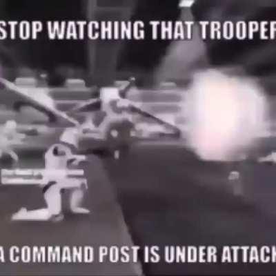 El puesto de comando esta bajo ataque