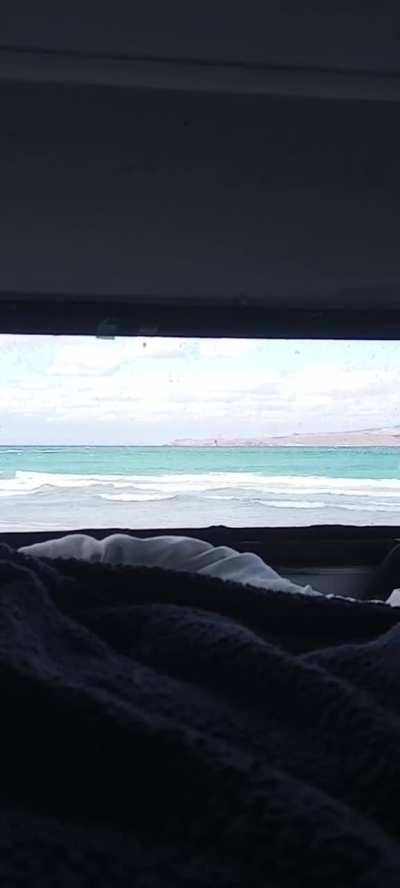 Views from bed at Playa Tecolote