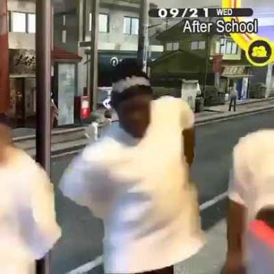 He wants to dance to his favorite music caw caw