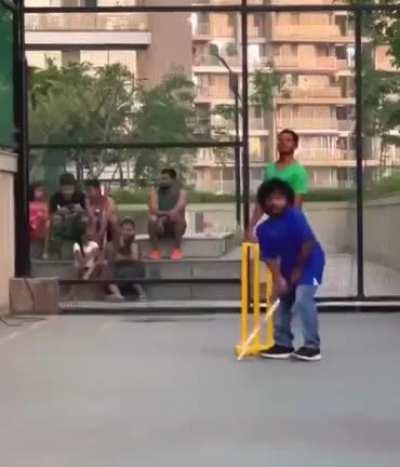 England sending India to another dimension be like :