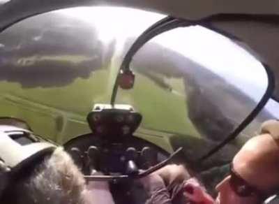 Helicopter pilot saves RC plane!