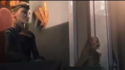 The Man in the mirror does NOT nod his head.