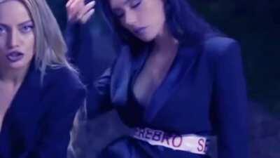 Olga Seryabkina (Russian Singer) Downblouse 1 From Serebro 
