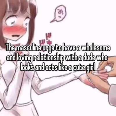 Femboys may or may not make me feel quite peculiar