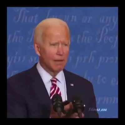 He just has one thing to say