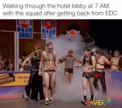 EDC WEEK IS UPON US!!! Who’s camping??? Come say what up if you see the raveraide totem 🤌🏼