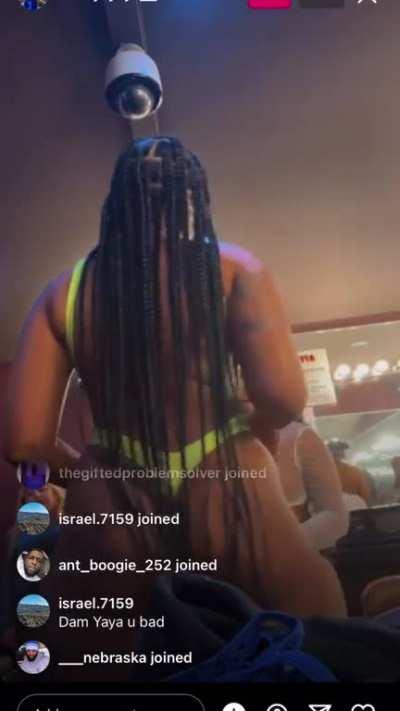 Pulled the coochie out