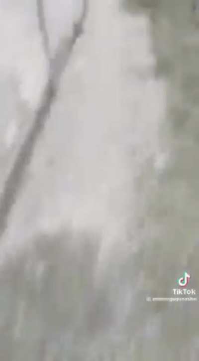 He gave it a head start.