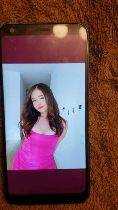 Pokimane Cumtribute 💦