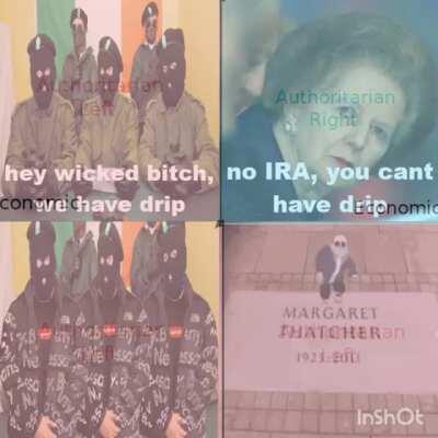 Honk if Thatchers dead.