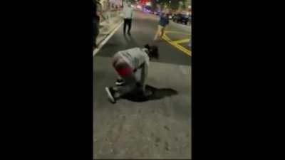 Throw enough right handers & one will connect eventually