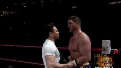 HMF while I compete in a heavyweight boxing match