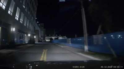 Group of drunk idiots wander into the road when I have a green light. I admittedly could’ve braked a lot sooner, but I didn’t think people could be so stupid.