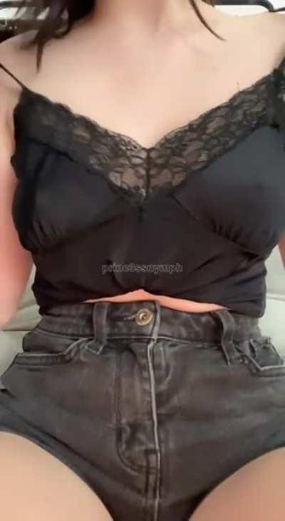 do you like how my pink nipples look on my pale tits?