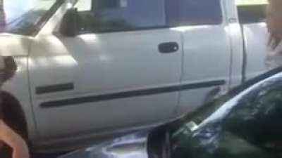 two hot girls fighting over parking?