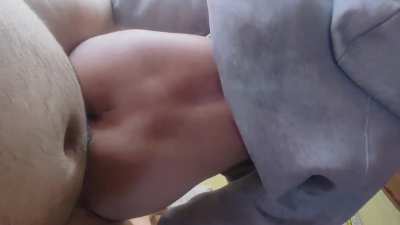 Watch how I make my bf beg and moan until he cums inside me.