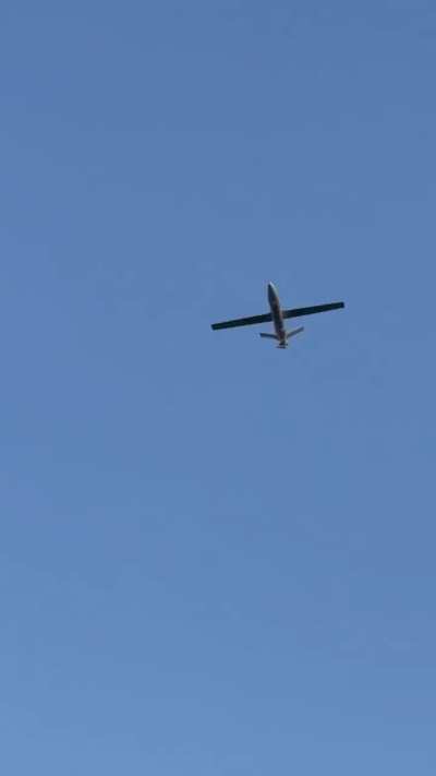 Another angle of Yemeni Yafa Drone in Eilat, Israel