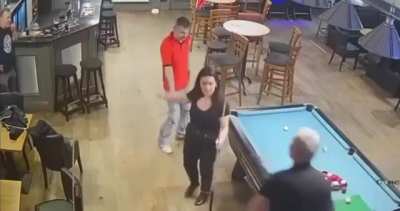 Bro's been waiting all his life to land that jab