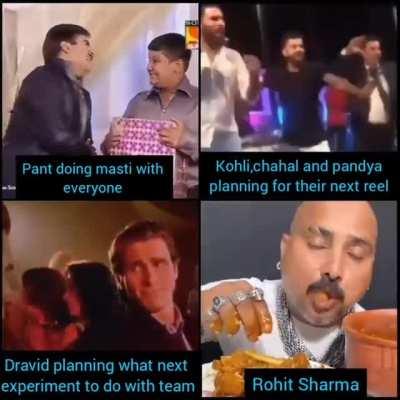 Indian team on plane right now enroute to Australia