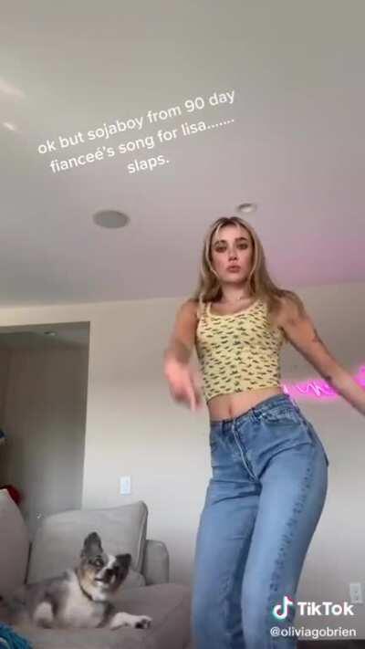 She is great on TikTok