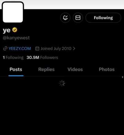 Ye activity on Twitter spotted 👀 liked the 