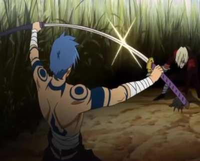 Am I the only one who laughed for how unexpectedly long the sword was?