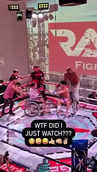 Nice footwork by both of them