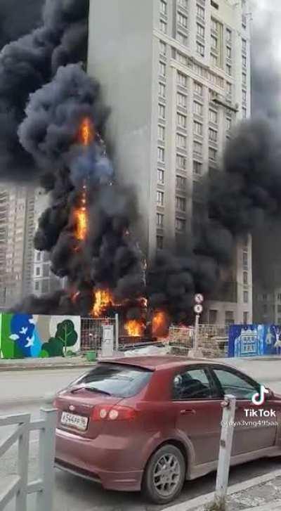 Хорошо горит...