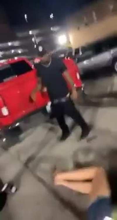 Girl slaps and gets slapped harder in return