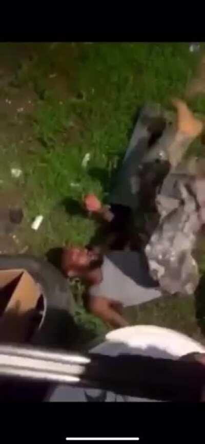 Bro shot and fell in a psychedelic experience 😭☠️