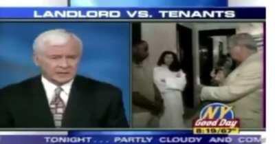 Two reporters bringing up the past on live TV