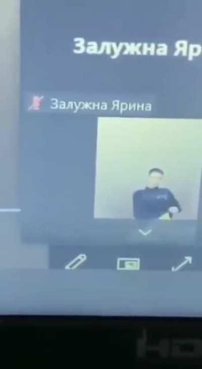 Just some students in cla... oh