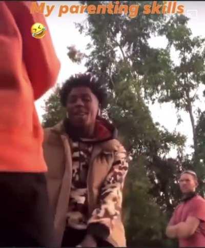 NBA Young Boy with his kid