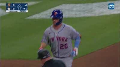 [Highlight] [Highlight] Pete Alonso cranks one to deep left-center to cut the Astros' lead to 1