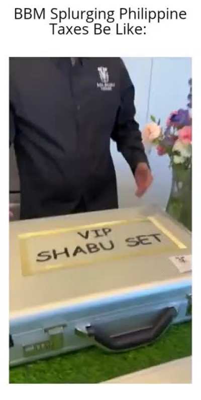 BBM Splurging Taxes Be Like 