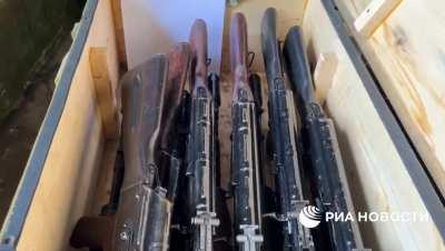 RU pov: Recently transfered equipment of PMC Wagner to the Russian MoD